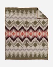 NWT Pendleton BEARGRASS MOUNTAIN National Park Wool Blanket 64x80 DISCONTINUED picture