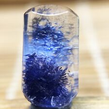 3.3Ct Very Rare NATURAL Beautiful Blue Dumortierite Quartz Crystal Pendant picture