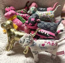 9 piece lot of older VICTORIA’S SECRET PINK DOGS picture