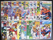 Web of Spiderman (Marvel) Comic Lot, Copper Age; Keys & 1st Appearances picture