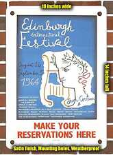 METAL SIGN - 1964 Edinburgh International Festival - 10x14 Inches picture