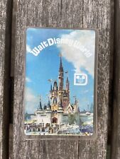 Walt Disney World Playing Cards Unopened in Plastic Case Pixar Sealed Vintage picture