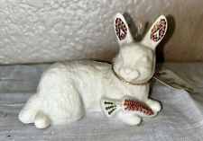 Lenox China Jewels Collection “Snack Time” Reclining Rabbit 1996 picture
