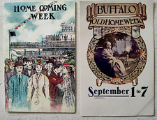 1907 Old Home Week Buffalo NY Postcard  & 1910 Buffalo NY Homecoming Week picture