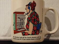 Vintage Herman Newspaper Comics Coffee Mug  1983 picture
