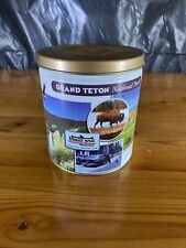 Vintage National Parks Tin Can Yellowstone, Grand Teton Trail's End, 1996 1997 picture