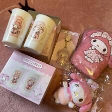 Sanrio Goods lot Plush Pouch My Melody glass cup set my sweet piano   picture