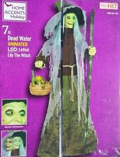Lethal Lily Witch Home Depot Home Accents Holiday 7 ft. Animated Prop picture