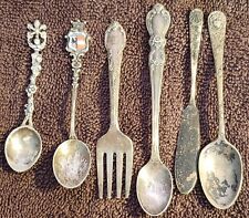 Vintage Lot of 6 Various Spoons, Fork, Butter knife  Beautiful Collection (1) picture