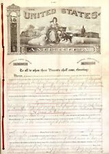 Chester A. Arthur Secretarial Autographed Document Signed - Mineral Certificate  picture