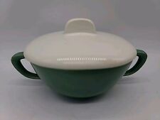 Sugar Bowl W/lid Conversation Green by TAYLOR SMITH & TAYLOR Lid 1954 MINT picture
