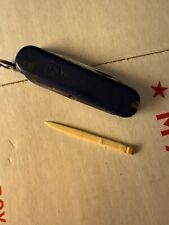 Vintage Victorinox Swiss Army Knives Multitools w/ Scissor Nail file & toothpick picture