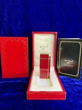 Cartier Lighter Bordo Pentagon Mini Mint Condition Working 1 Year Warranty Box picture