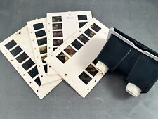Vintage Original German GDR STEREOMAT with 4 SLIDES Stereoscope Slide Viewer picture