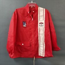 Vintage Pontiac Firebird Patch Red Lightweight Jacket Men's Size Medium picture