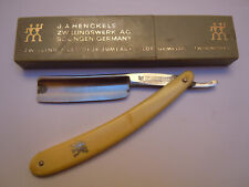 Henckels straight razor 7/8 not shave ready picture