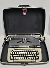 VINTAGE 1967 Smith-Corona Classic 12 Portable Manual Typewriter w/Hard Case picture
