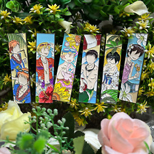 Anime 6pcs Ouran High School Host Club King Metal Badge Brooch Collection Pin picture