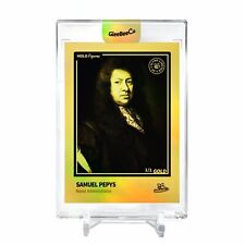 SAMUEL PEPYS Naval Administrator Holo Gold Card 2023 GleeBeeCo #SMNV-G 1/1 picture