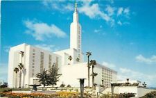 Church of Jesus Christ Latter-Day Saints Los Angeles California CA Postcard picture