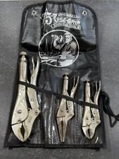 NEW Vise Grip 75th Anniversary Set Of 3 Pliers With Case 10WR 6LN 5WR Petersen picture