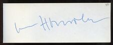 Oscar Homolka d1978 signed 2x5 cut autograph auto Actor in Remember Mama picture