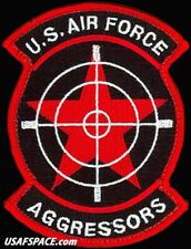 USAF 57TH ADVERSARY TACTICS GROUP -AGGRESSORS-Nellis AFB- ORIGINAL PATCH on VEL picture