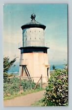 Tillamook OR, Cape Mears Lighthouse Oregon Vintage Postcard picture