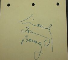 Tommy Dorsey & Ray Noble Autograph Original RARE picture