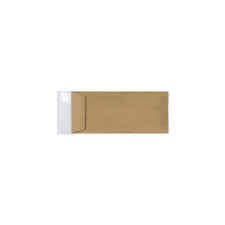#10 Open End Cello Envelopes, 4 5/16 x 9 9/16, Clear, 300/Pack picture