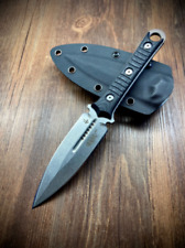 New Stone Wash M390 Steel G10 Handle Camping Tactics Hunting Knife SBD201 picture