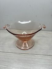 Pink Depression Glass Mayonnaise Bowl Vintage picture