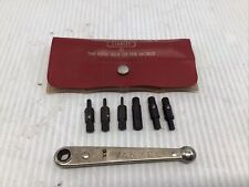 Vintage STANLEY Yankee Offset Ratchet Tool Kit 3600-9 USA INCOMPLETE picture