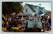 Universal City CA-California, Universal Studios, Crew, Car, Vintage Postcard picture