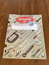 Vtg 1970’s  J.H. Williams Co. No. 307 Tool Power Industrial Distributors Catalog picture