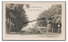RPPC Orchard Ave WESLEYVILLE PA Erie County Vintage Real Photo Postcard picture