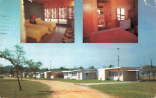 Clermont FL Florida, Chain O' Lakes Cottages, Lake Minnehaha, Vintage Postcard picture