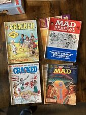 Lot x4 ~ MAD Magazine 200, Special 5 Flag & CRACKED 137 Travolta 151 Angels picture