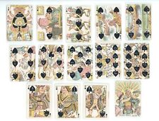 Kinney N241 Harlequin Tobacco Card 1889 Full 52 Cards+Joker High Grade Condition picture