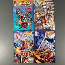 LOT OF 4 - Glory Vintage Image Comic Books by Mike Deodato Jr. Issues #5 - 8 picture