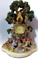Father Time Hokus Pokus Clock  Herbert Signed England Figurine  Witch Brew Tree picture