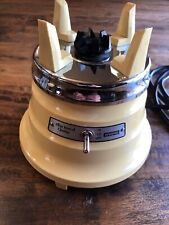 Vintage Waring 2-Speed Blender YELLOW - VERY HARD TO FIND - 50th Anniversary picture