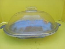 Vtg Guardian Service 13” Aluminum Oval Serving Tray Dish Platter Roaster w/Lid picture