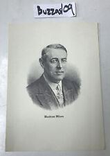 US President Woodrow Wilson Silhouette Portrait Photo Fabian Bachrach 9