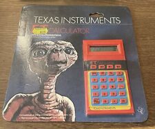 1982 Vintage Rare E.T. Calculator 📱 Texas Instruments NIP Extra Terrestrial picture