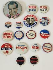 1960 1968 Lot of 17 Richard Nixon Presidential Campaign Pinback Buttons Flicker picture