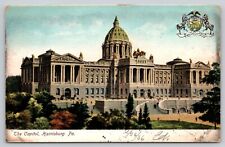 Postcard PA Harrisburg The Capitol UDB A16 picture