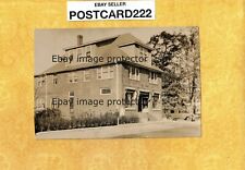 CT Unknown city ? 1930s era vintage RPPC postcard BRIDGE ST MARKET PEOPLE & CAR  picture