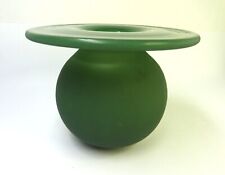 Boblen (bubble) MCM Frosted Green Vase by: Finn Schjøll /Magnor, Norway GUC Read picture