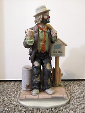 Flambro Emmett Kelly JR Figurine 9963 “On The Road Again” Limited Edition  /9500 picture